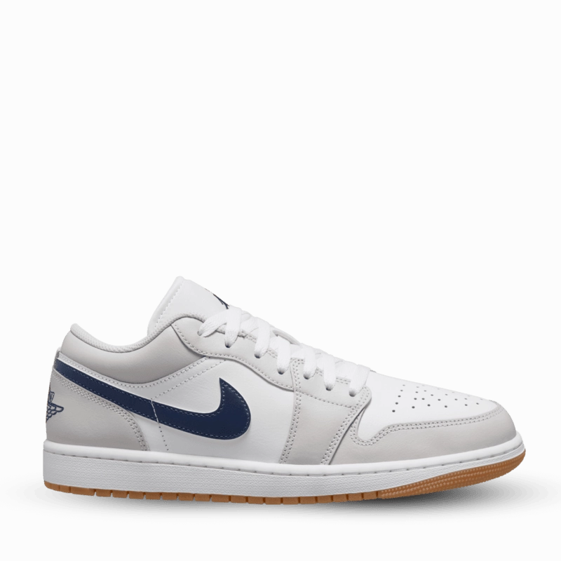 Jordan 1 Low Midnight Navy Neutral Grey portable Traction Grip