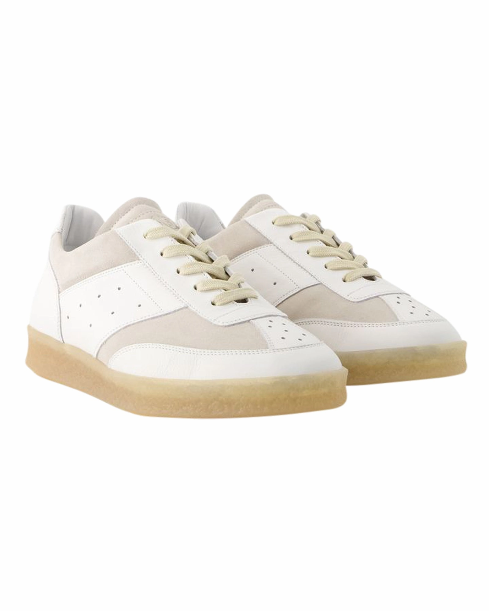 natural leather shoe quality spring running 6 Court Sneakers - MM6 Maison Margiela - Leather - White