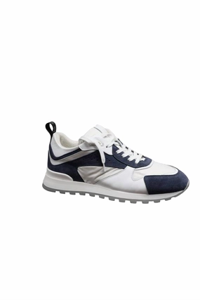 Men Runner Shoes In Bomber Denim sustainable running wear SyntheticFlexibility