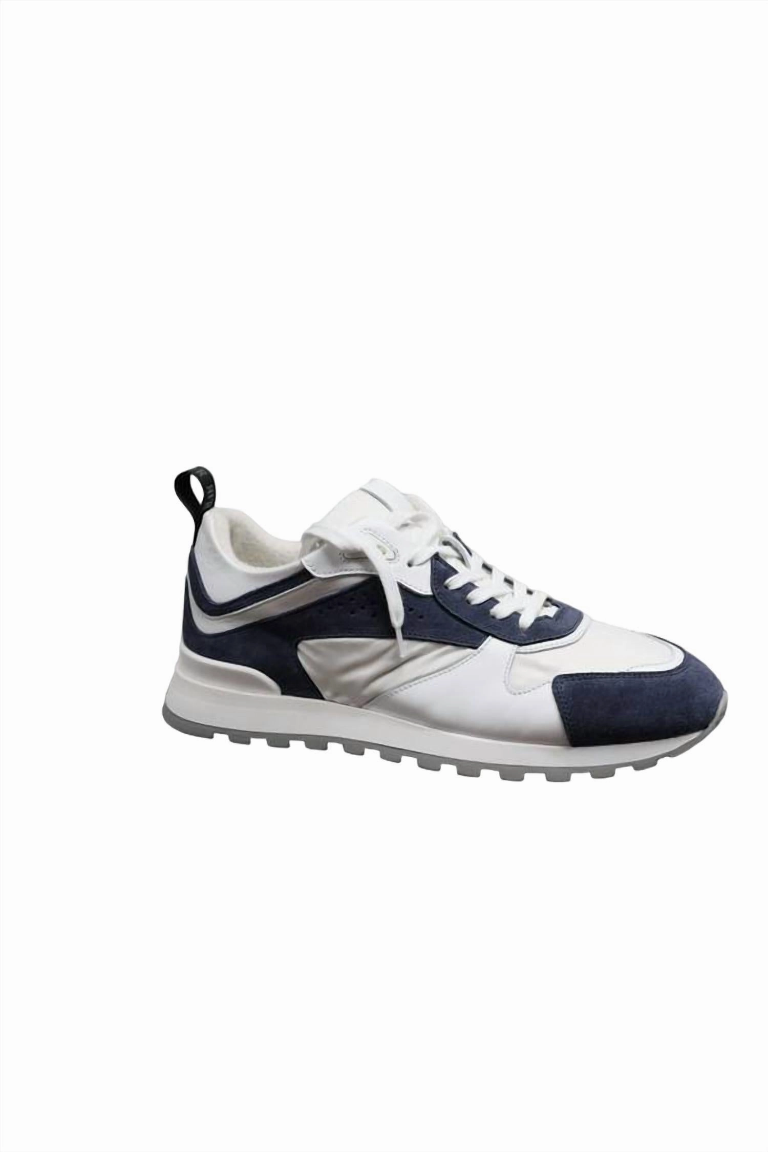 Men Runner Shoes In Bomber Denim sustainable running wear SyntheticFlexibility