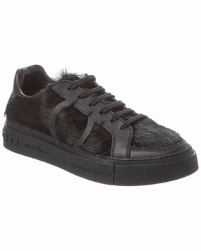 Fitness - partner Ferragamo Cavallino Haircalf & Leather Sneaker