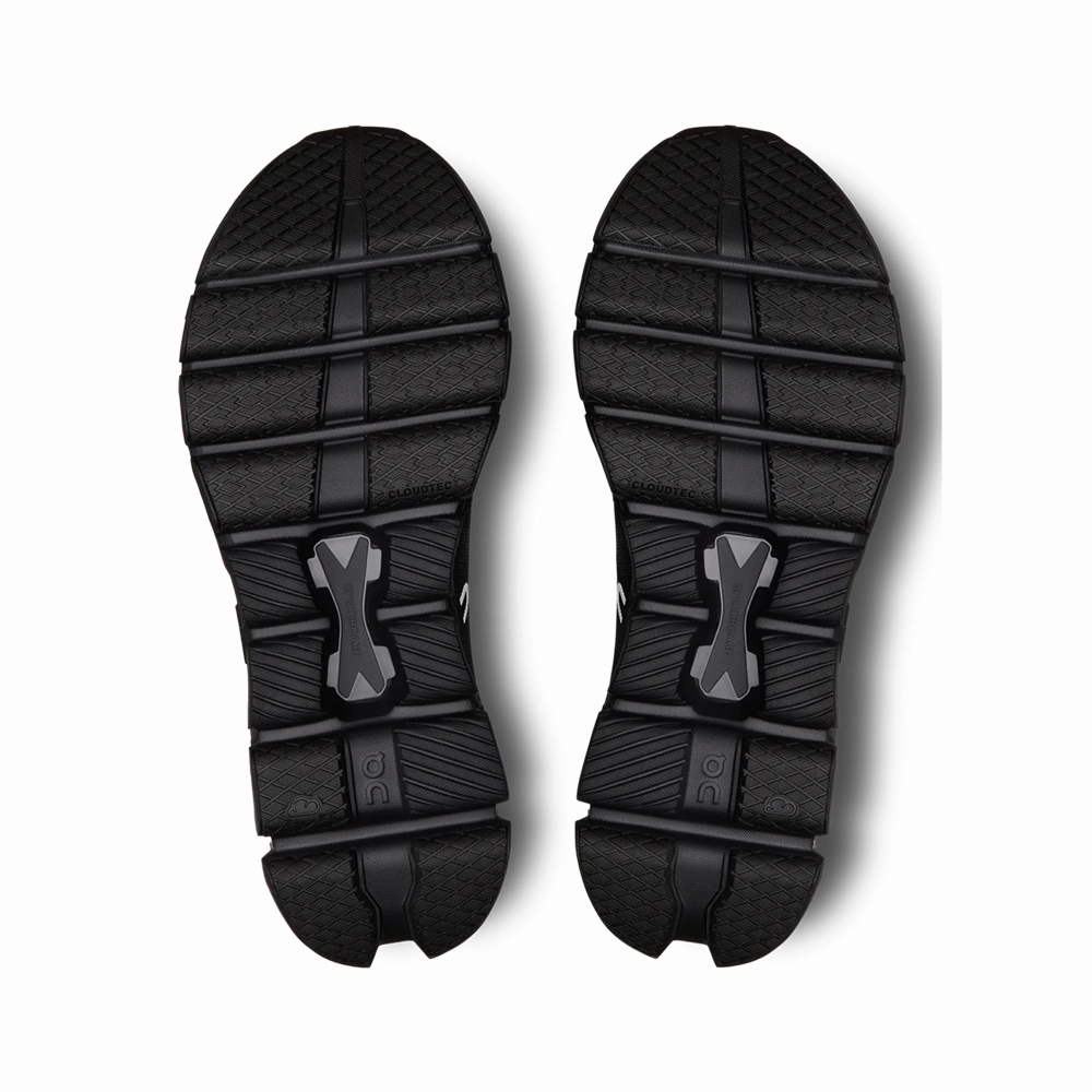 On Women's Cloud X 4 Sneaker in Black/Eclipse Steady Steps Versatile use