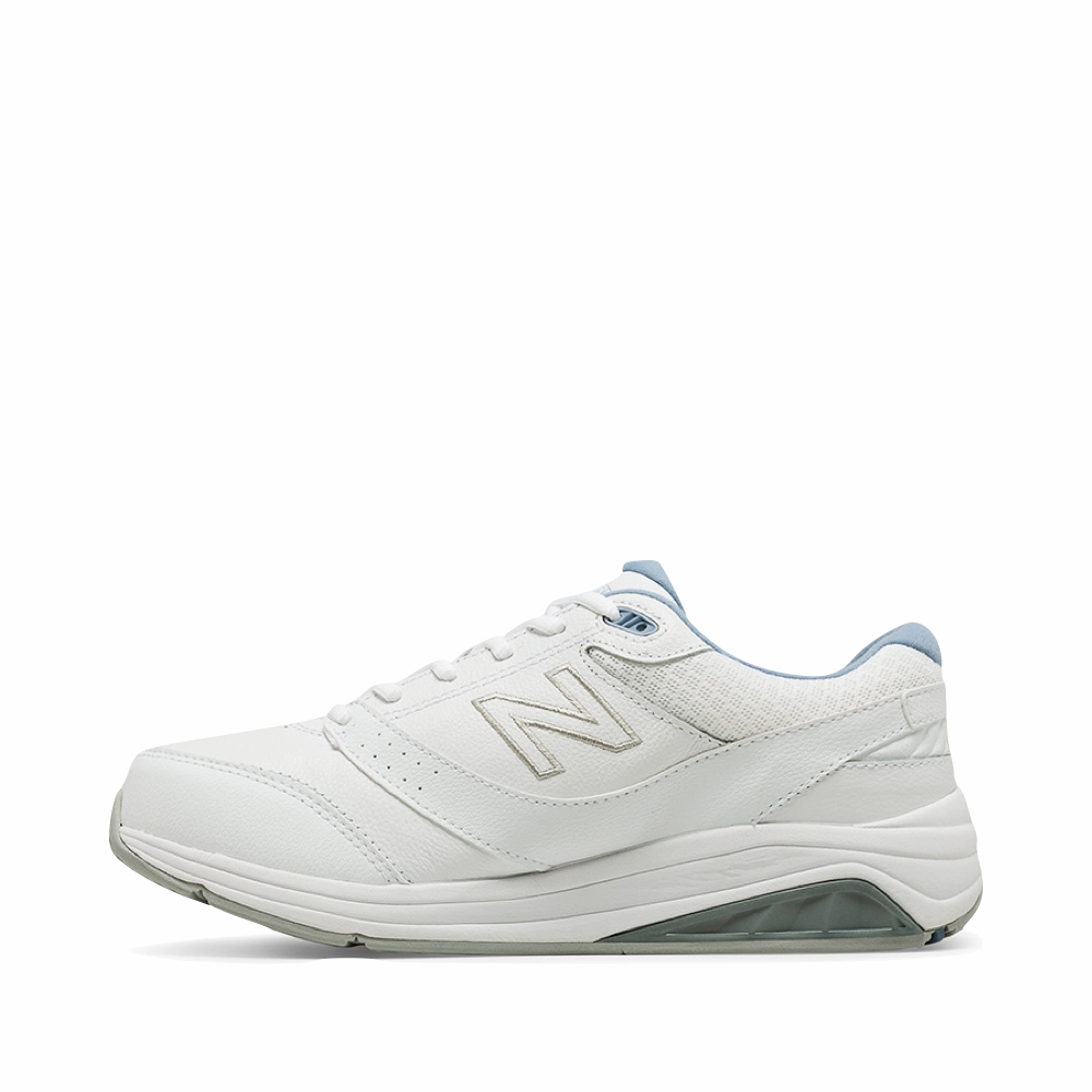 Zero Fuss New Balance Women's 928v3 Leather Sneaker in White