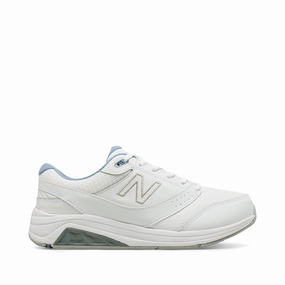 New Balance Women's 928v3 Leather Sneaker in White Busy Day group run