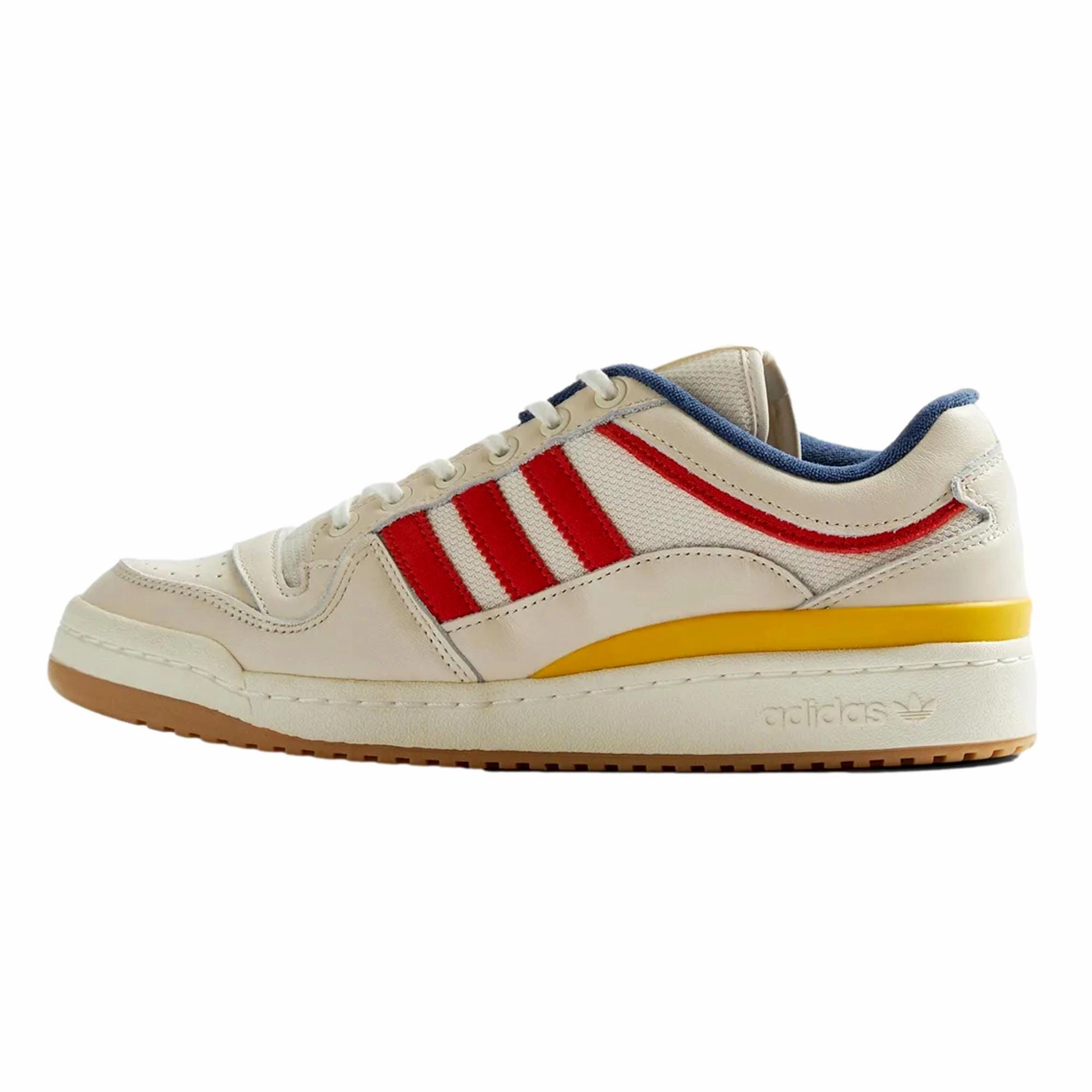 lunch - time runs Adidas Forum Low x Wood Wood Off White/Burnt Orange/Mustard Yellow  H06448 Men's
