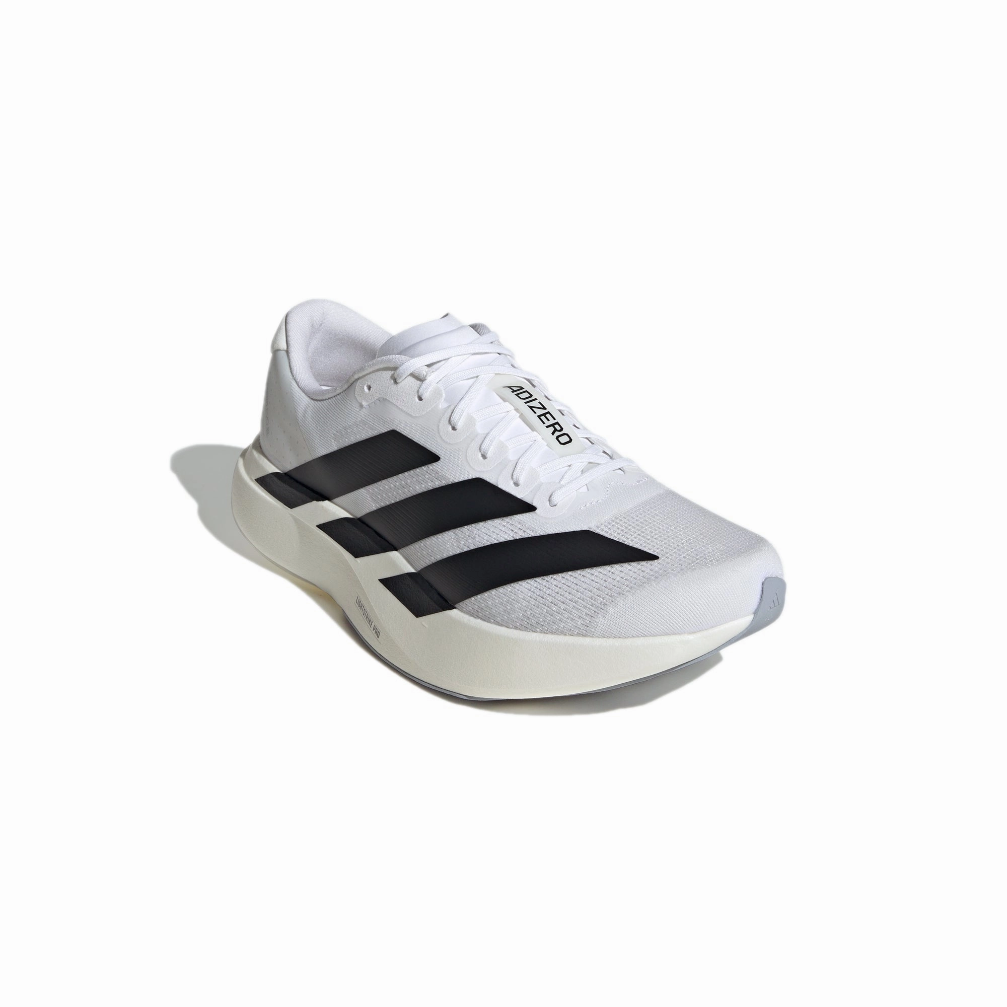 Adidas Mens Adizero Evo SL Shoes Quiet Ground Lace Up System