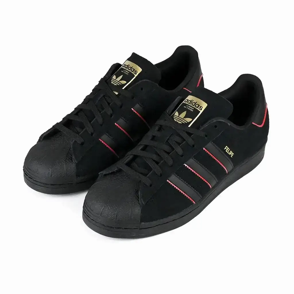experienced runner shoes sprint - specific shoes Adidas Skateboarding x Felipe Gustavo Superstar ADV Shoe