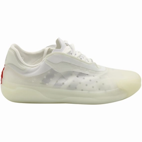 Adidas x Prada Luna Rossa 21 Sneakers in White Synthetic Heel lock