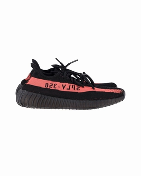 Adidas Yeezy Boost 350 V2 in Core Black Red Primeknit Uk 9.5 Soft Arch