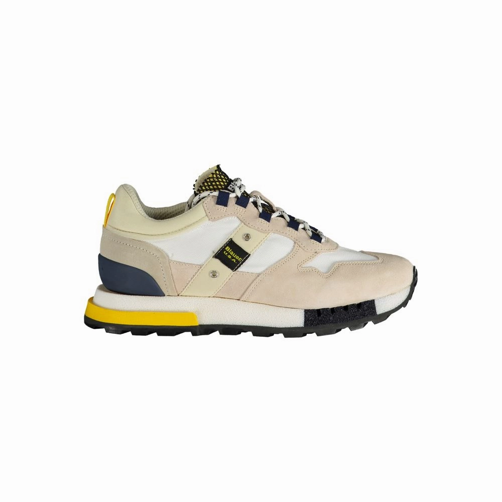 running for socializing Blauer  Polyester Men's Sneaker