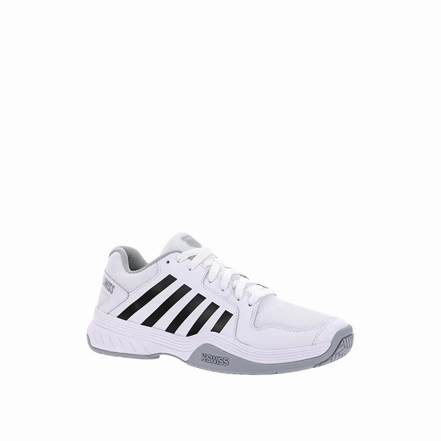 Men's Pickleball Supreme Sneaker In White/high Rise/black Maximum Stability rehabilitation running shoes
