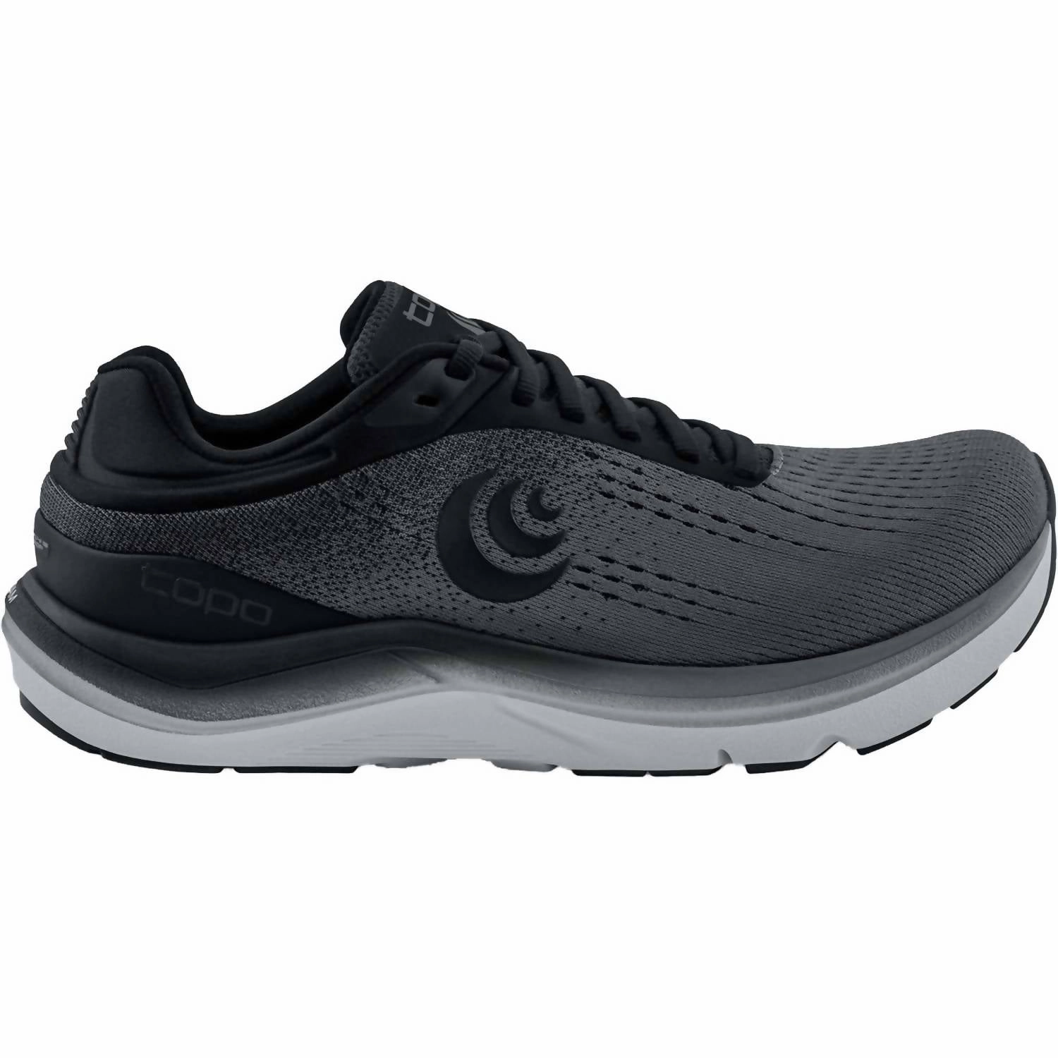 App - compatible heavy - duty - upper - feature shoes Men's Magnifly 5 Mesh Running Shoes In Charcoal/black