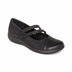 Vacation Ready Aetrex Women's Annie Mary Jane in Black