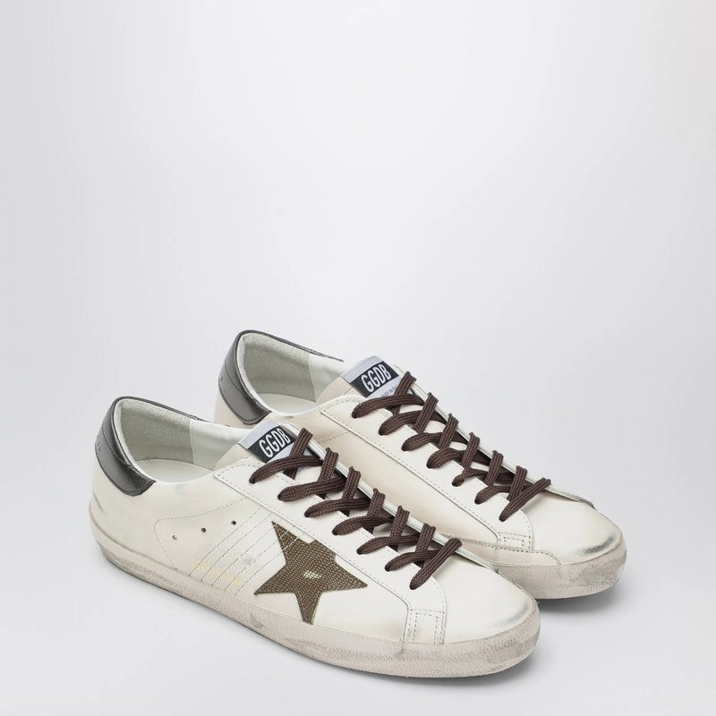 microfiber running option Golden Goose Men's Sneaker Super Star //Anthracite