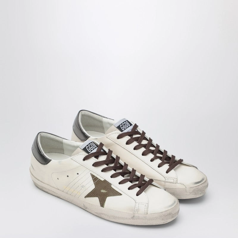wide - base - feature shoes Golden Goose Men's Sneaker Super Star //Anthracite