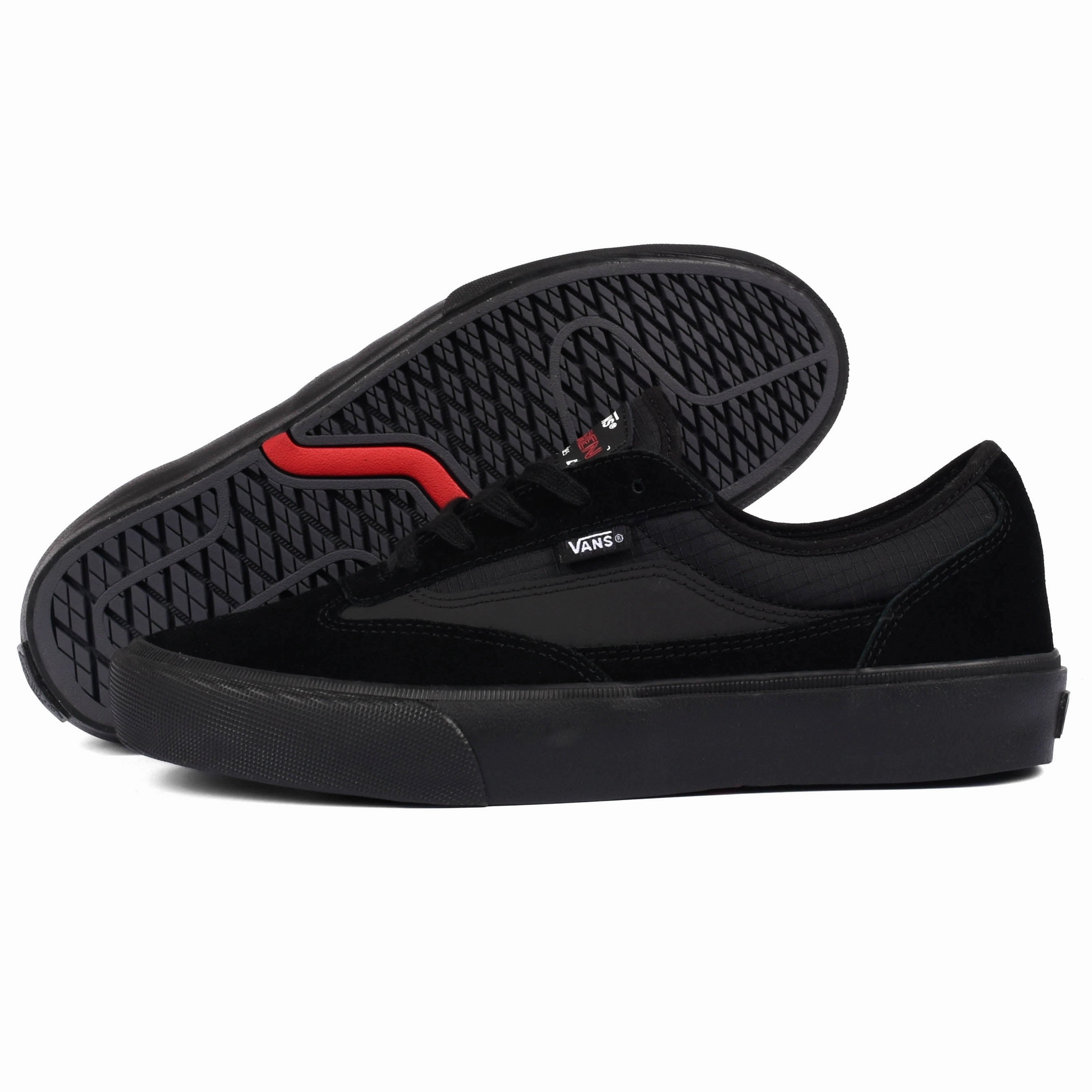 Vans - Curren Caples (Black/Black) warm - up runs