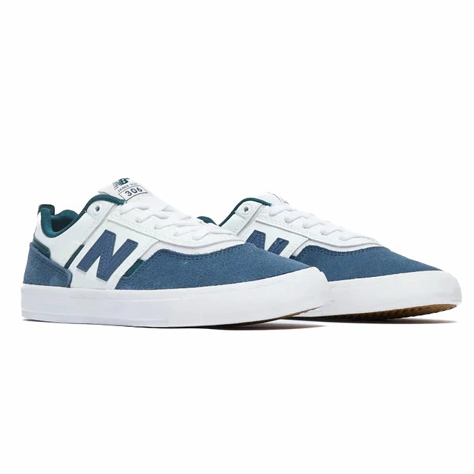running in a rural area shoes New Balance - 306 ALD (Blue/White) *SALE