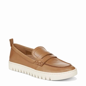 Fashion Routine Perfect Match Vionic Women's Uptown Smooth Leather Loafer in Camel