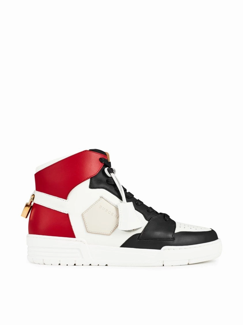 Air Jon High Padlock Sneakers sustainable running wear red shoes