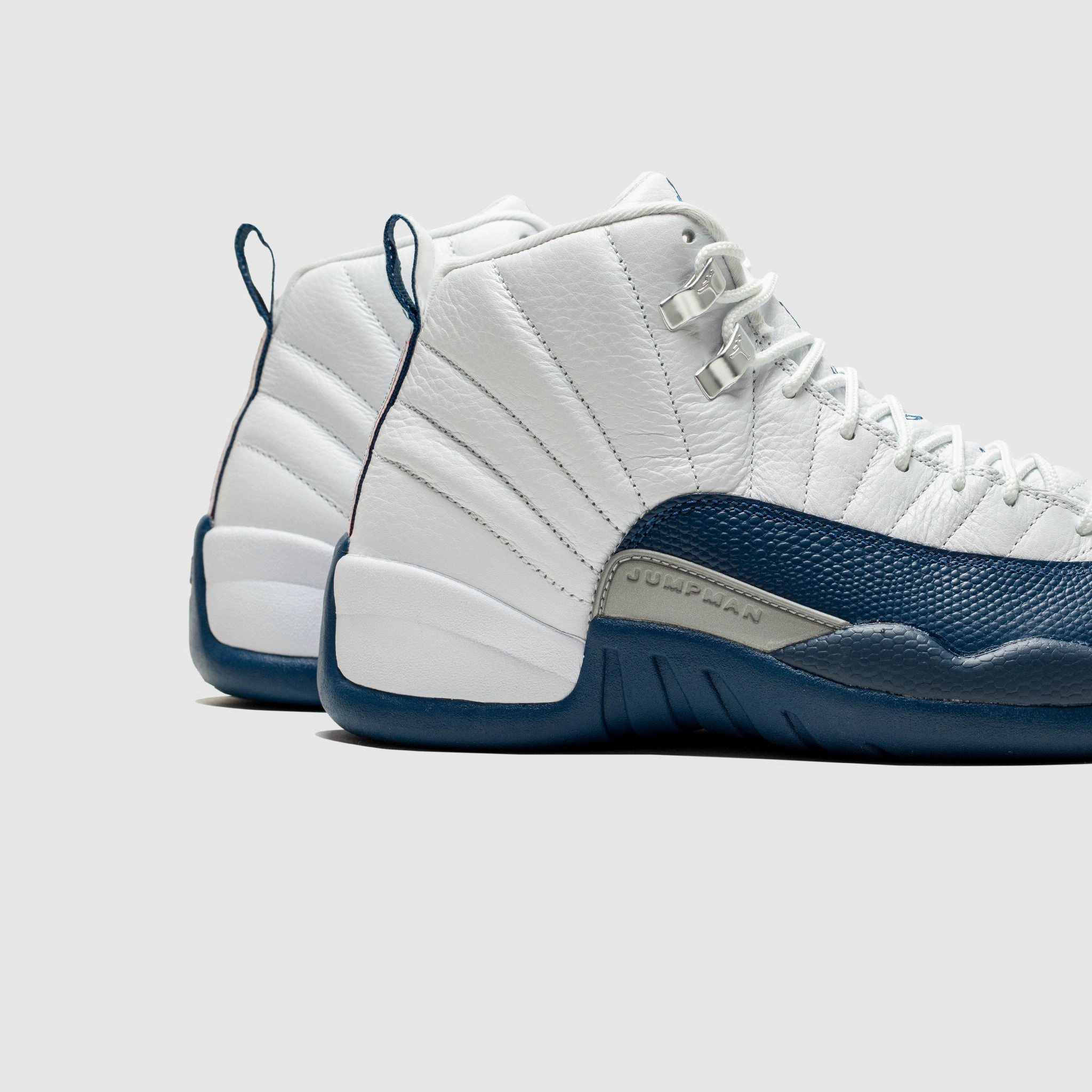 Impact Resistant Toe Cap Supportive Heel AIR JORDAN 12 RETRO "FRENCH BLUE"