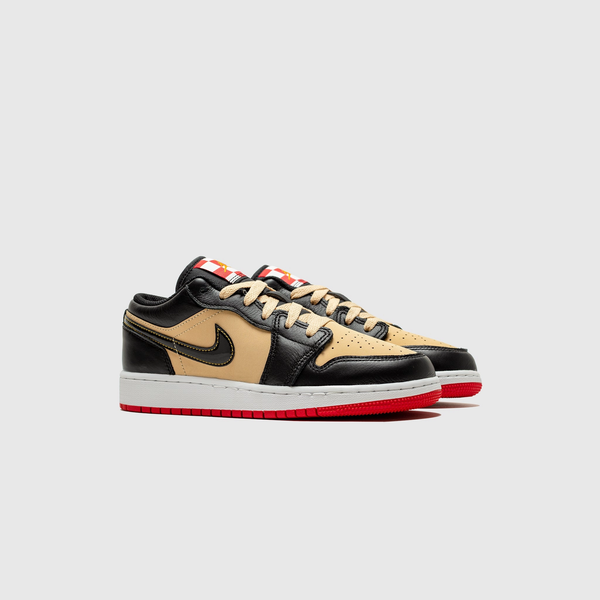 AIR JORDAN 1 LOW SE (GS) "PIZZA" Lightweight Material Every Step