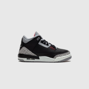 Versatile Trend All-Round Wear AIR JORDAN 3 RETRO (GS) "BLACK CEMENT REIMAGINED"