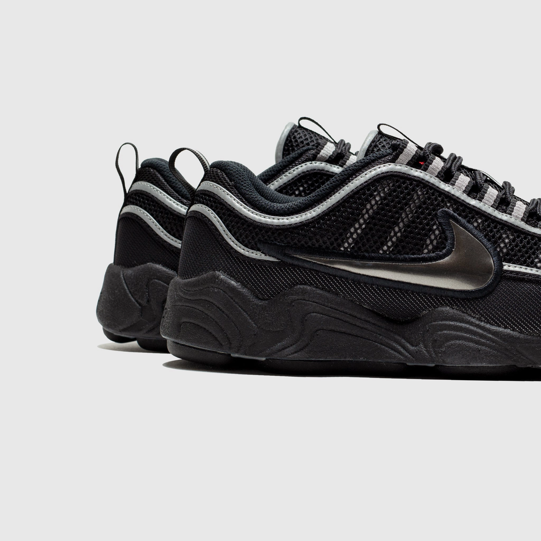 AIR ZOOM SPIRIDON SP "BLACK" Winter Ready Moisture Wicking Sockliner