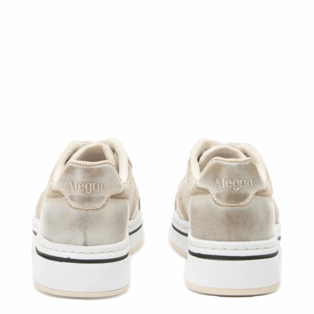 Weather Ready Canvas Alegria Women's Alyster Platform Sneaker in Cream