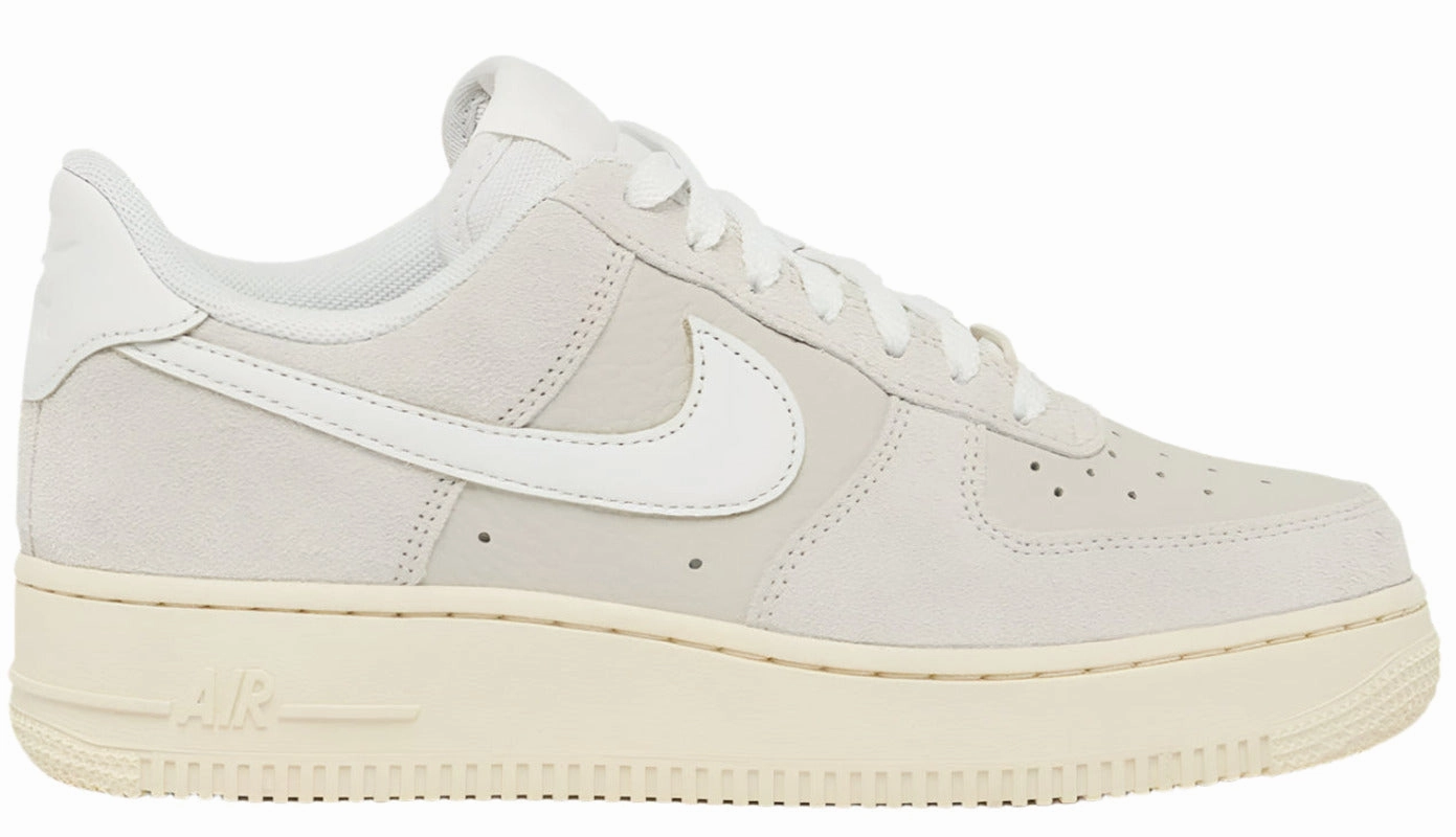 gym floor casual sneakers Nike Air Force 1 Low '07 Phantom Summit White Light Bone