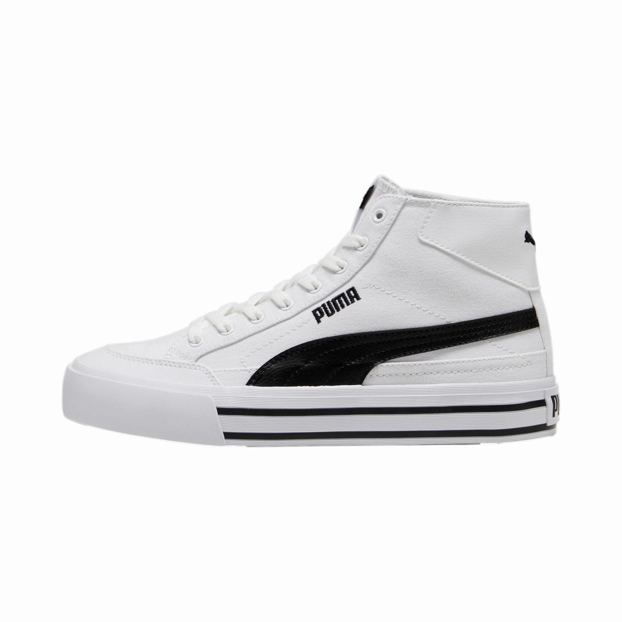 Puma Court Classic Vulc Mid Puma White / Puma Black  397265-02 Men's Flexible running in an iconic bridge area shoes