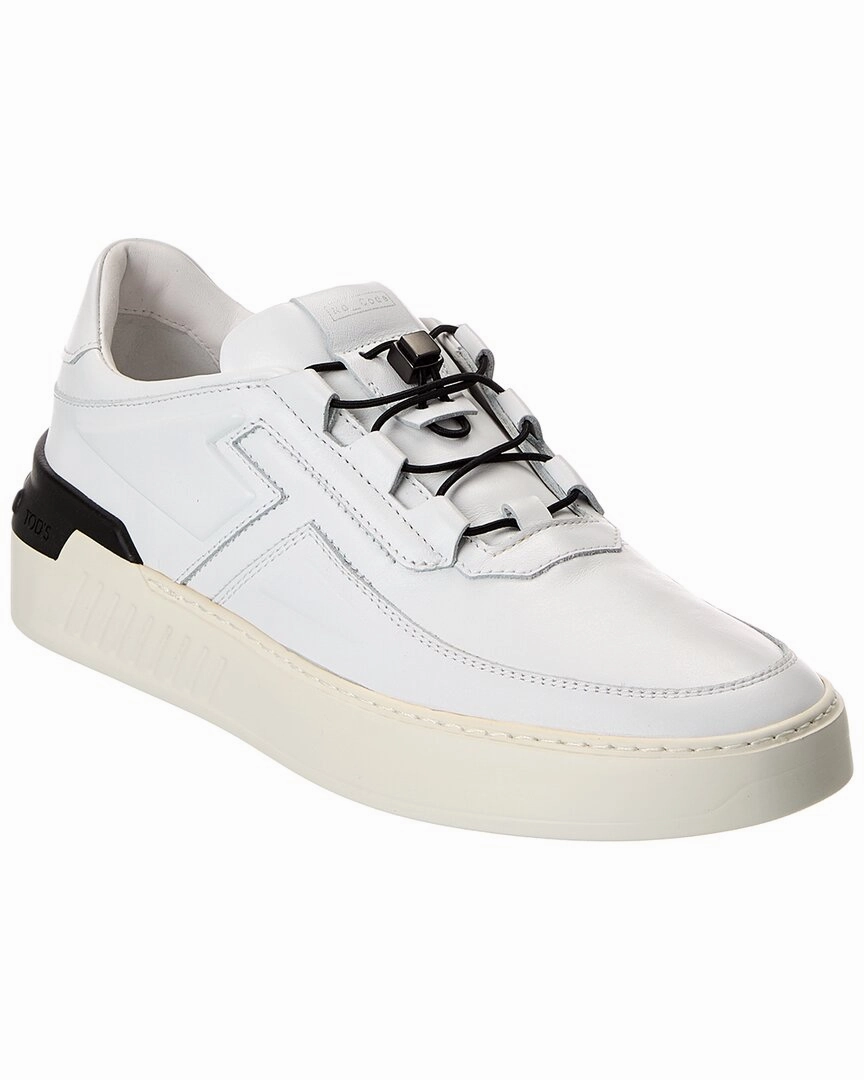 TOD??s Leather Sneaker running for cardiovascular health