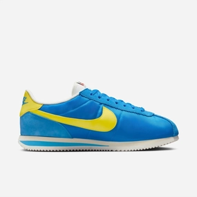 campus Men's Cortez Textile Sneaker In Blue/lightning-Sail