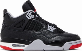 Breathable Upper Shoes indoor sports shoes Jordan 4 Retro Bred Reimagined