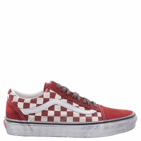 Vans Old Skool Stressed Checkboard Sneakers Style - and - function houndstooth - design shoes