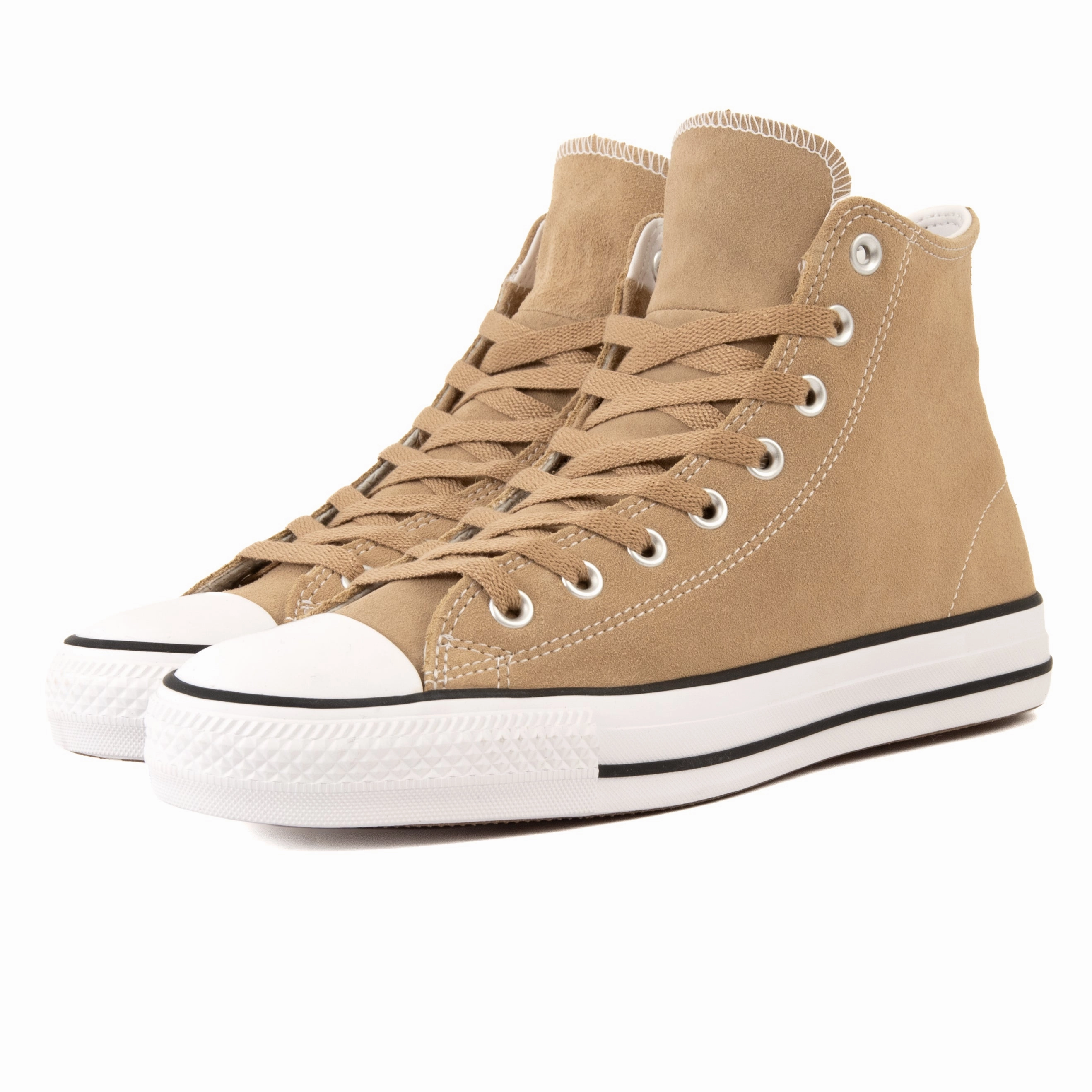 running - motivation CONS - Chuck Taylor All Star Pro Hi (Nomad Khaki/White/Black)