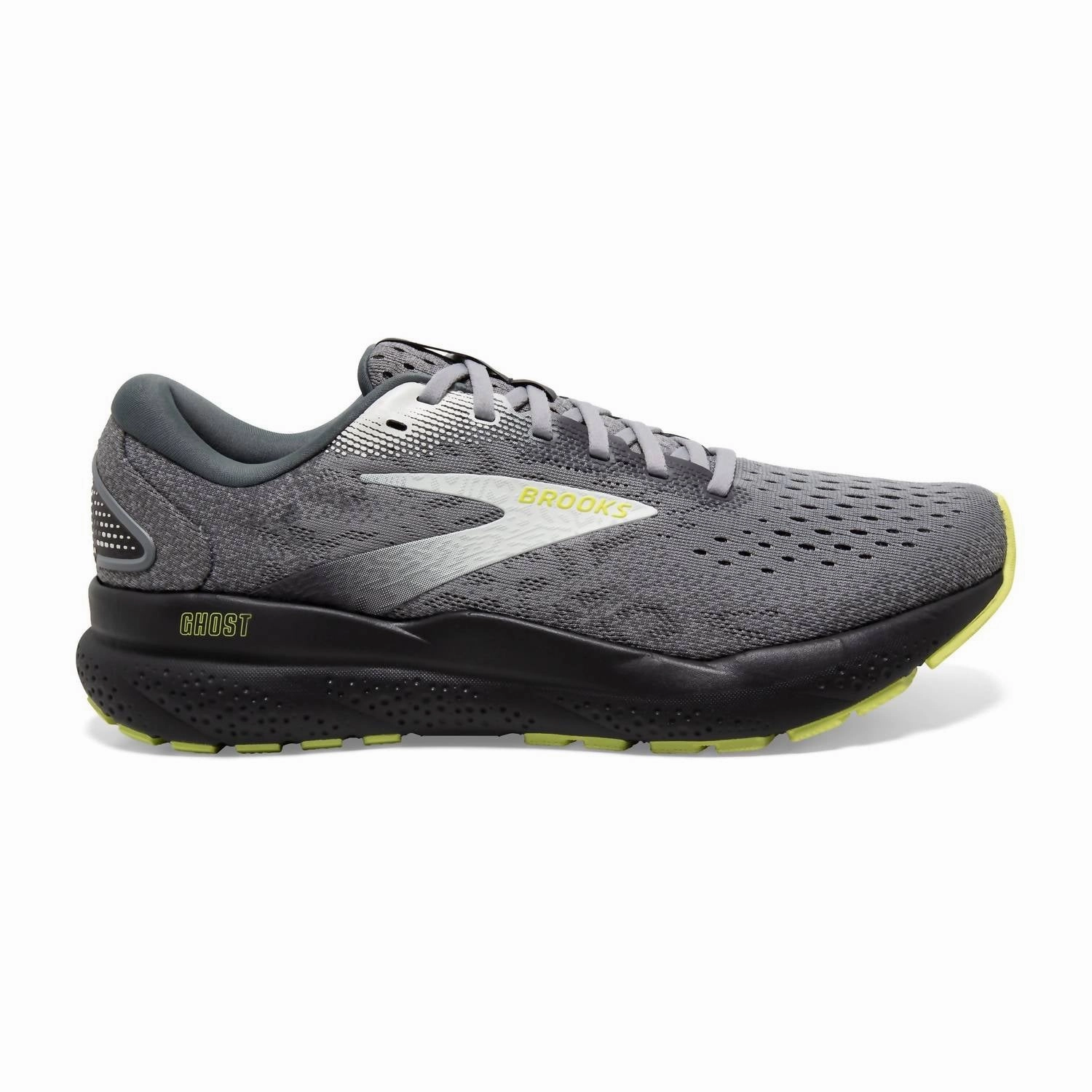 streamlined shoes anti - odor shoes Men's Ghost 16 In Primer/gray/lime