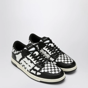 road - ready synthetic sole shoes Amiri Men's Skel Top Low Plaid Sneaker