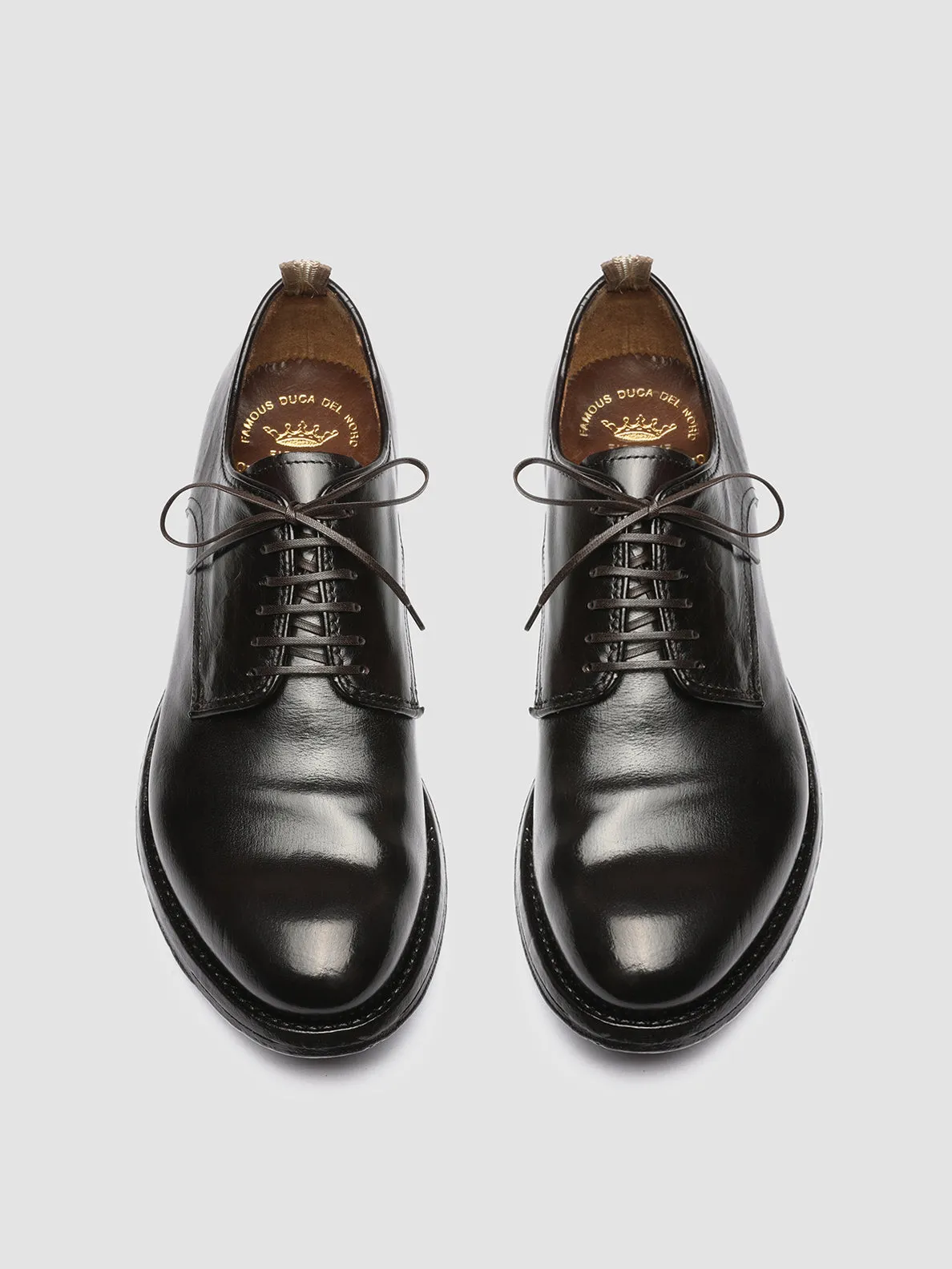 Toe Ease Focused Mind ANATOMIA 012 - Dark Brown Leather Derby Shoes