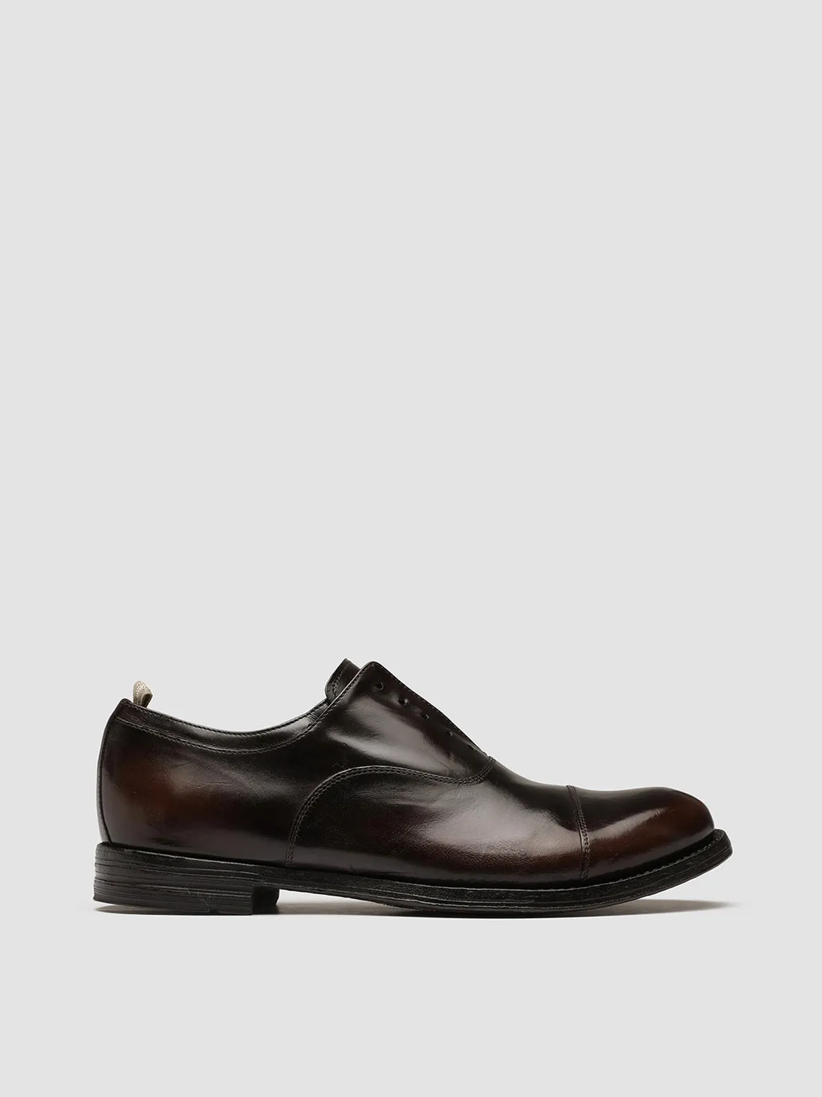ANATOMIA 015 - Brown Leather Oxford Shoes Guest Perfect