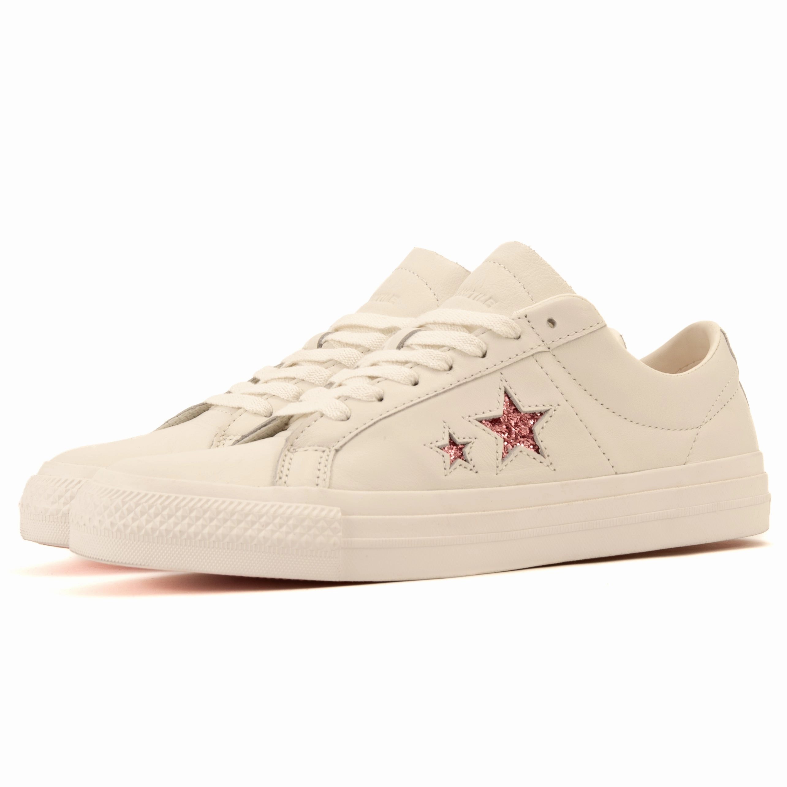 Cons - Converse x Turnstile One Star Pro OX (White/Pink/White) vamp hypoallergenic