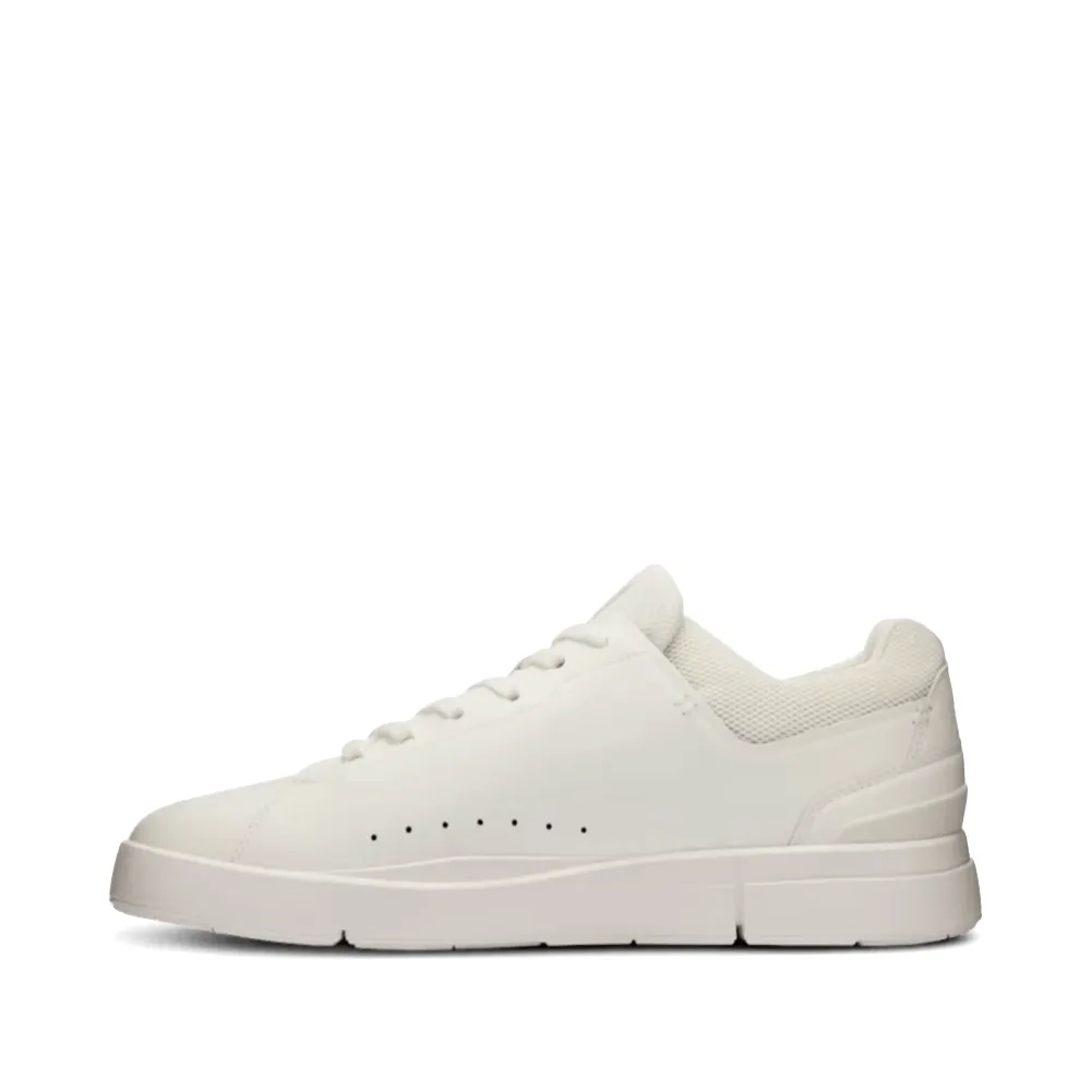 arch - support - system - stability shoes On Men's THE ROGER Advantage Sneaker in All White