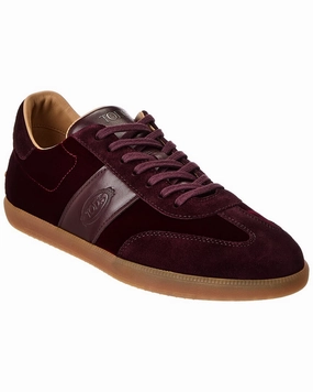 TOD??s Velvet & Suede Sneaker Power Shoes improved performance