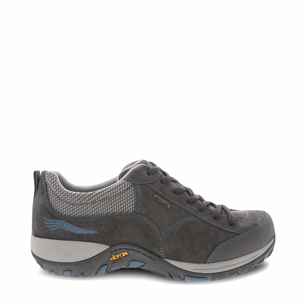 Dansko Women's Paisley Waterproof Lace in Grey Happy Walk