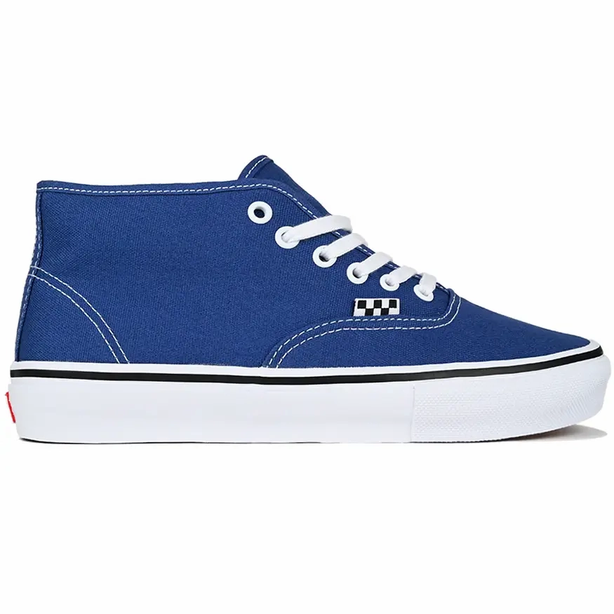 Vans Skate Authentic Mid Skateboarding Shoe Comfort Ready Smooth Wear