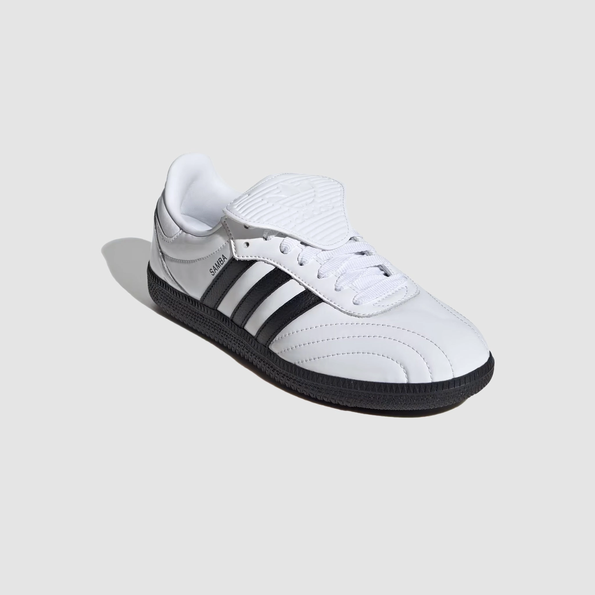 WMNS SAMBA LT PATENT Leather Upper composite material