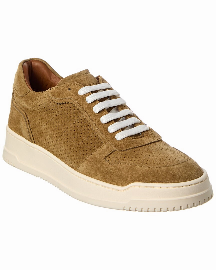 lace - decorated running gear Bright color selection Aquatalia Cristo Suede Sneaker