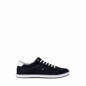 Striped Pattern Tommy Hilfiger Cotton Men's Sneaker