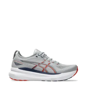 Asics Men's Gel-Kayano 31 Sneaker in Piedmont Grey/Fiery Red Dynamic Performance seasonal - themed running gear