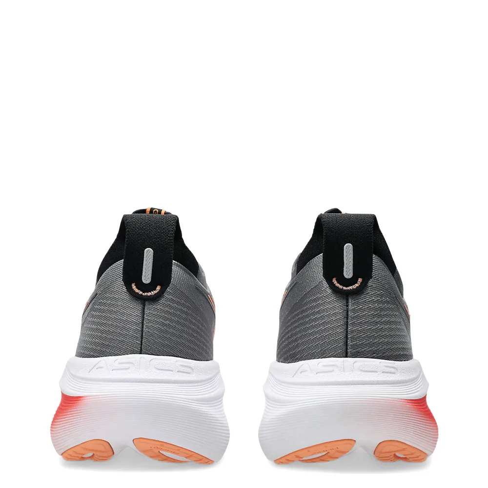 Foot Friendly Asics Men's Gel-Nimbus 27 Sneaker in Carbon/Mojave