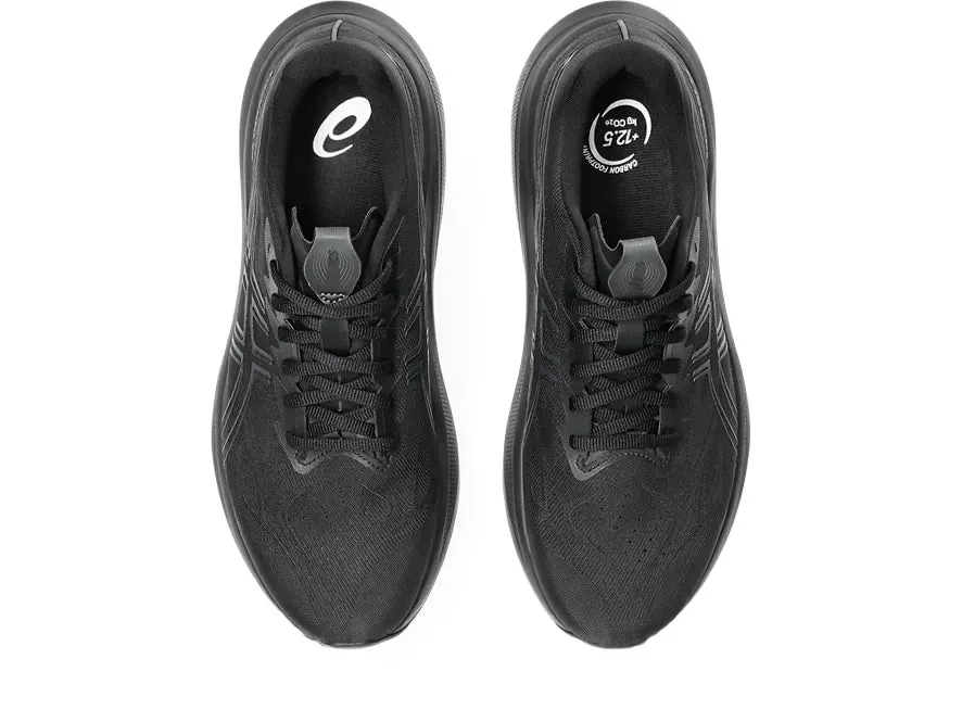 indoor track running gear Asics Men's GT-2000 14 Sneaker in Black/Graphite Grey